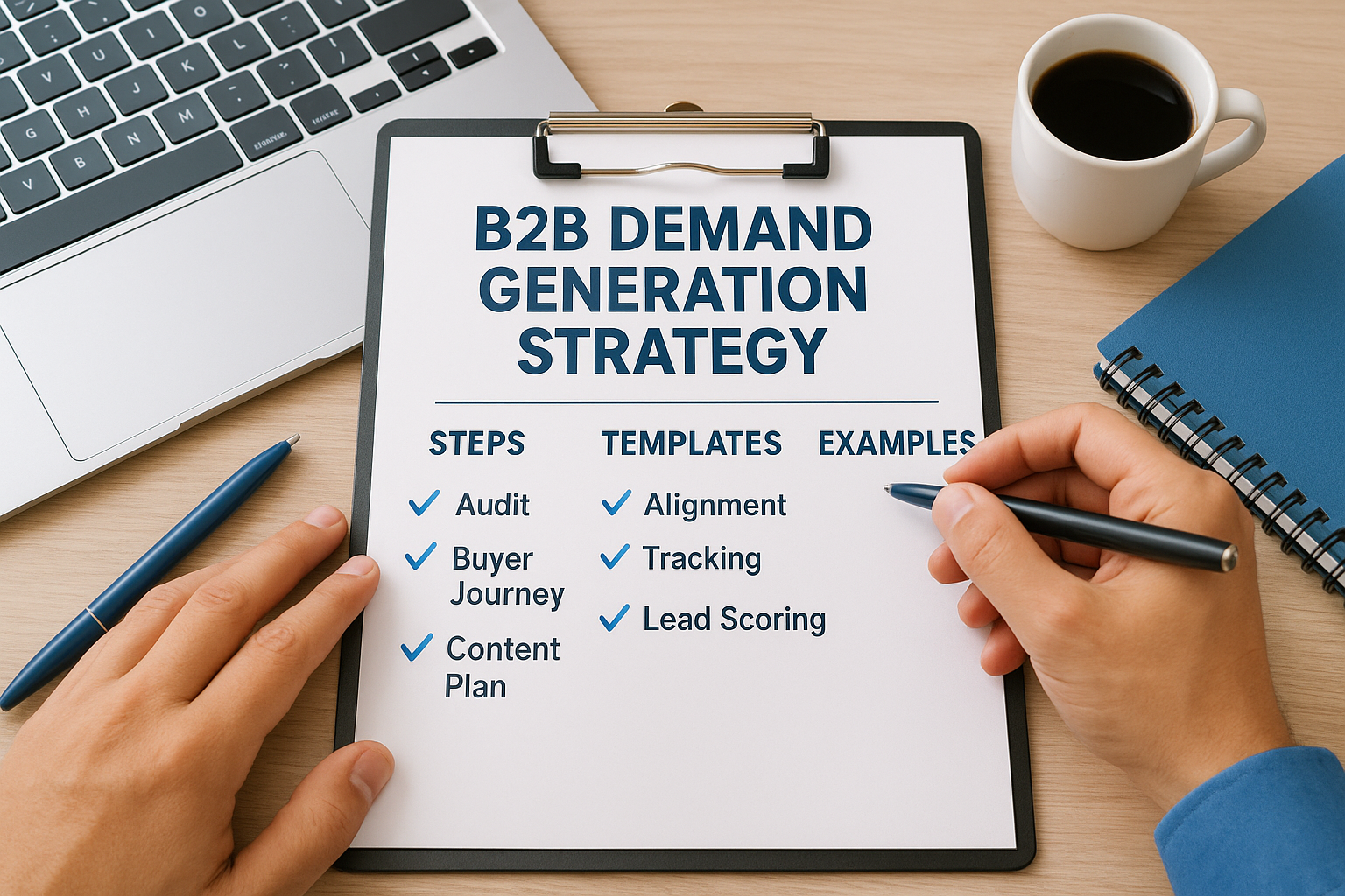 B2B Demand Generation Strategy: Steps, Templates, Examples