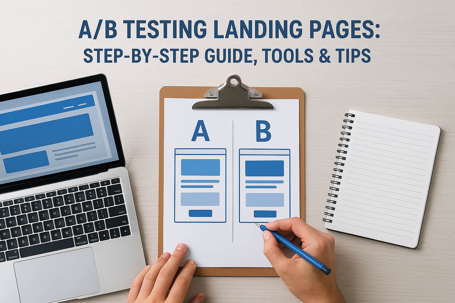 A/B Testing Landing Pages: Step-By-Step Guide, Tools & Tips