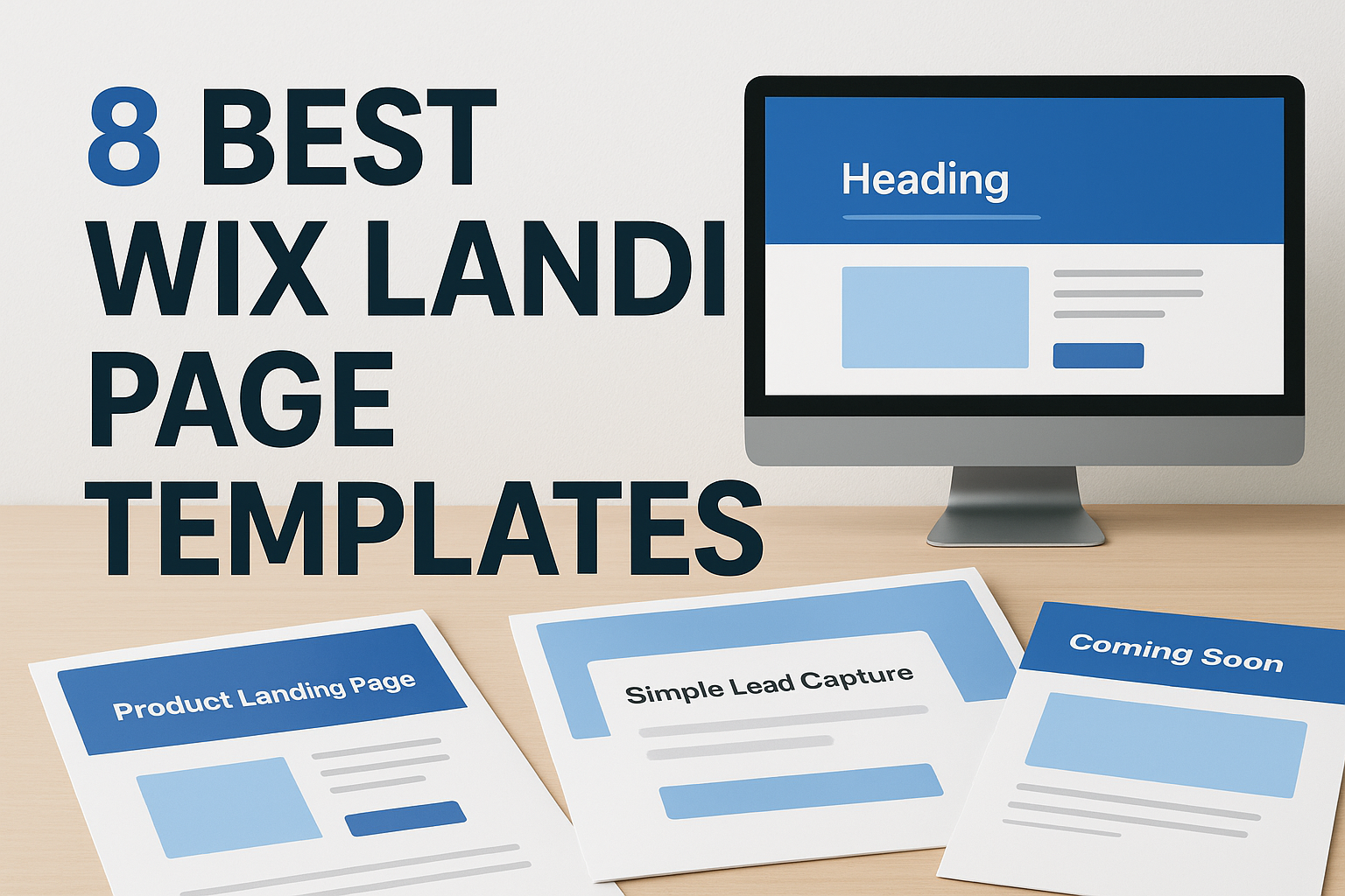 8 Best Wix Landing Page Templates (Free, One-Page, 2026)