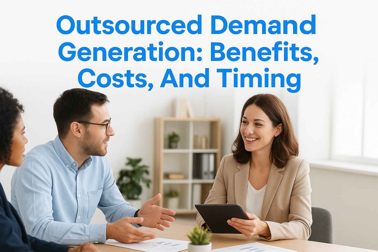 Outsourced Demand Generation: Benefits, Costs, And Timing