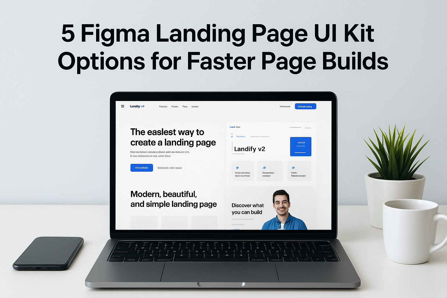5 Figma Landing Page UI Kit Options for Faster Page Builds 5 Figma Landing Page UI Kit Options for Faster Page Builds