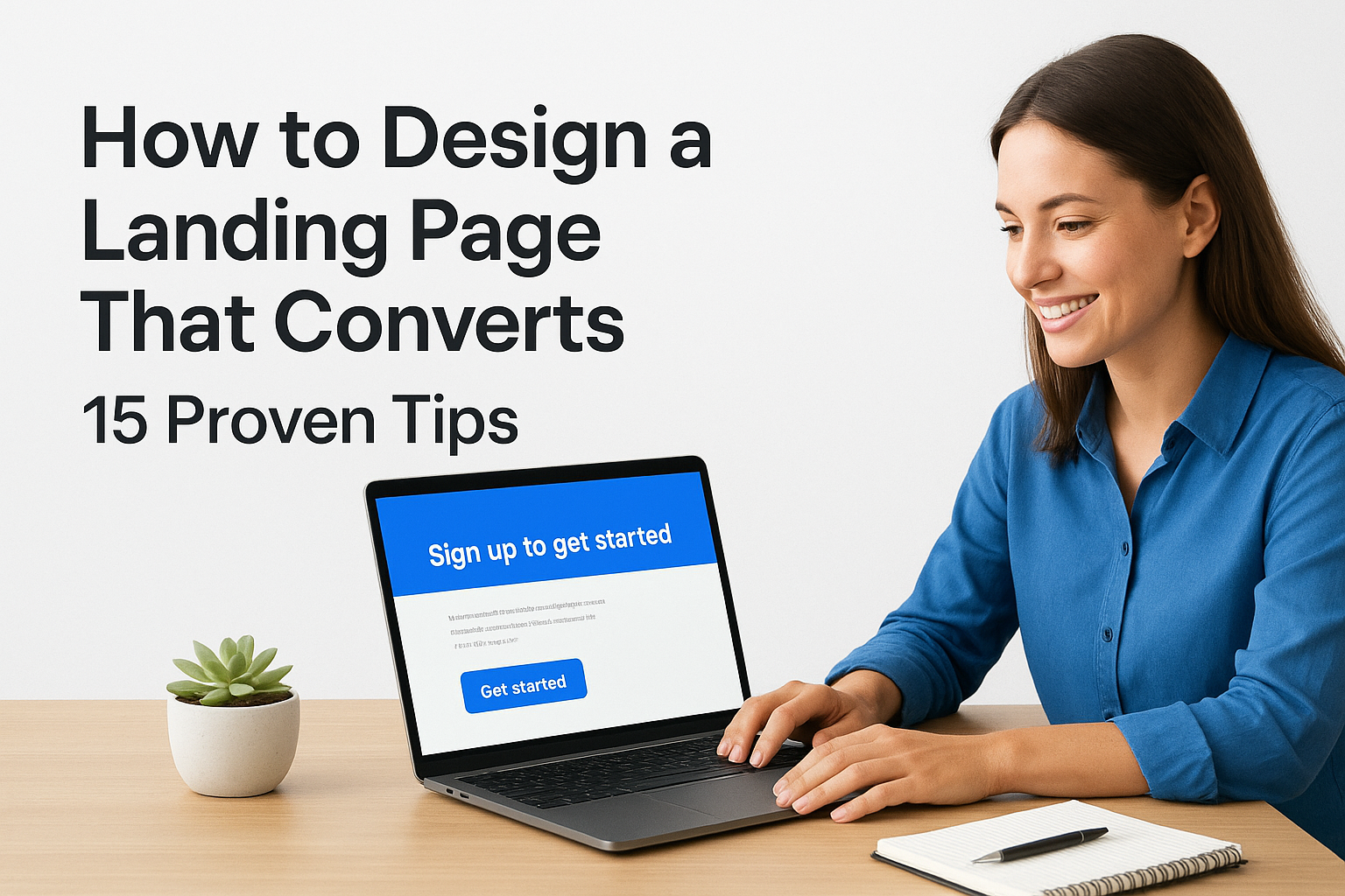 How to Design a Landing Page That Converts: 15 Proven Tips
