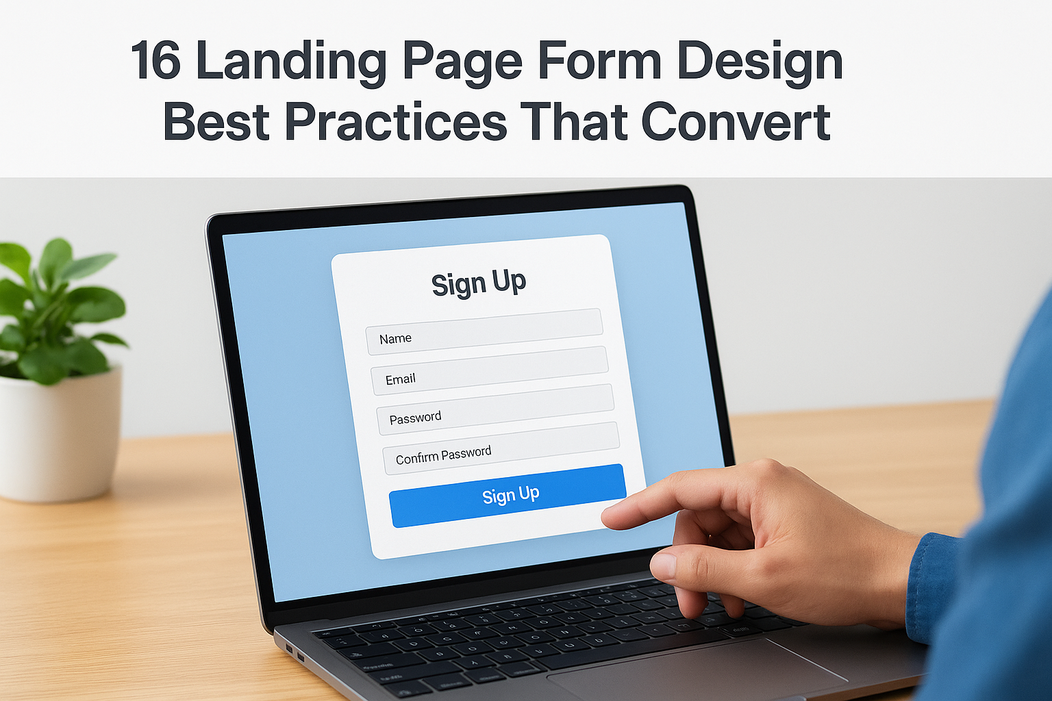 16 Landing Page Form Design Best Practices That Convert